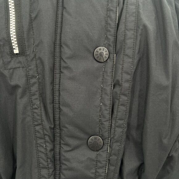 OBERMEYER Nell Jacket Womens 12 Black Puffer Coat Ski Snowboard Bomber Crop - Picture 6 of 16